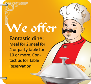 We offer